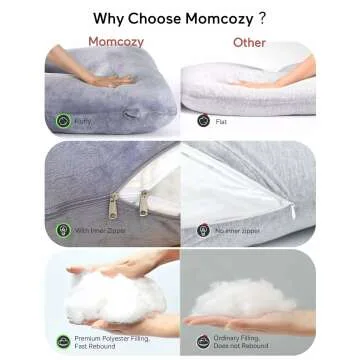 Comfortable U Shaped Pregnancy Pillow for Sleep