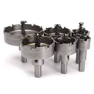 Rocaris 23 pcs HSS Hole Saw Kit for Metal Cutting