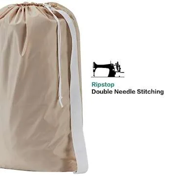 HOMEST Extra Large Nylon Laundry Bags for All Occasions