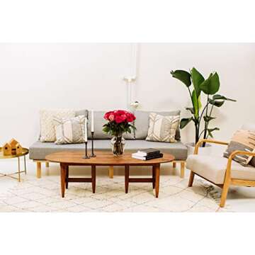 Benchmark Bouquets 24 Stem Blushing Beauty Roses, Glass Vase Included, Gift Fresh Flowers for Valentine’s Day, Birthday, Anniversary, Get Well, Sympathy, Congratulations, Thank You, Just Because