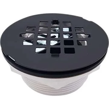 Westbrass D206P-12 Stylish Shower Drain With Easy Install