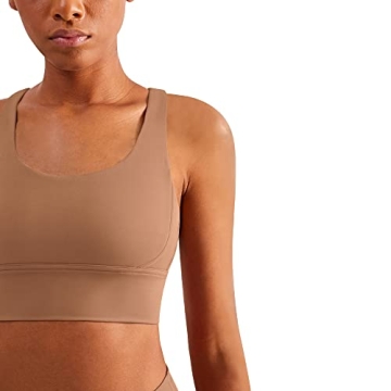 JNVNI Women's Strappy Sports Bra for Fitness and Yoga