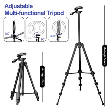 EMART 10" Ring Light for Photography and Live Streaming