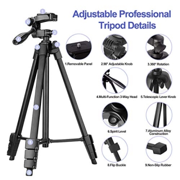 EMART 10" Ring Light for Photography and Live Streaming