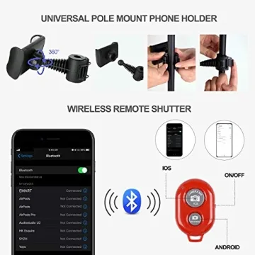 EMART 10" Ring Light for Photography and Live Streaming