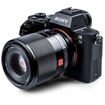 VILTROX 50mm f/1.8 F1.8 e Mount Full Frame Lens, Autofocus Lens for Sony e Mount a7iv a7iii a7c a7s iii a7r iv a6400 a6600