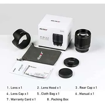 VILTROX 50mm f/1.8 F1.8 e Mount Full Frame Lens, Autofocus Lens for Sony e Mount a7iv a7iii a7c a7s iii a7r iv a6400 a6600