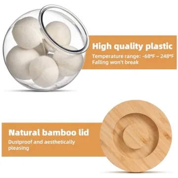 Organize Your Laundry With SUBEKYU Dryer Ball Holder