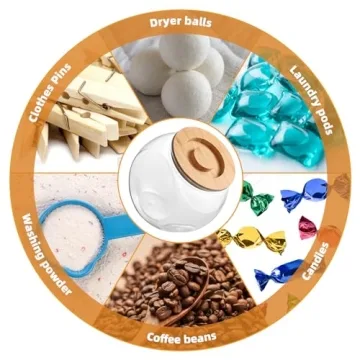 Organize Your Laundry With SUBEKYU Dryer Ball Holder