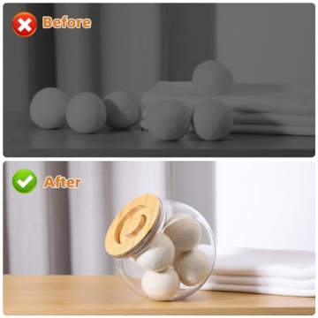Organize Your Laundry With SUBEKYU Dryer Ball Holder