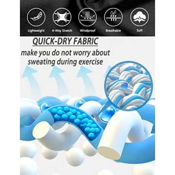 COOrun Women's Running Jacket Long Sleeve Workout Jacket with Thumb Holes Zip Up Running Jacket Lightweight White L