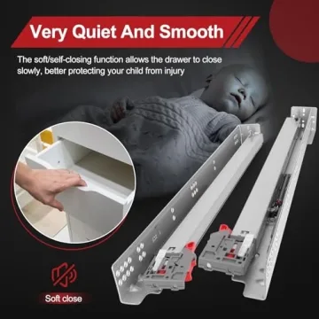 Top-Quality ZHUOJUN Soft Close Drawer Slides
