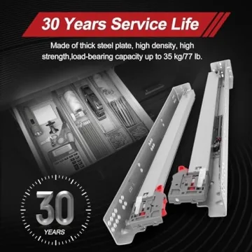 Top-Quality ZHUOJUN Soft Close Drawer Slides