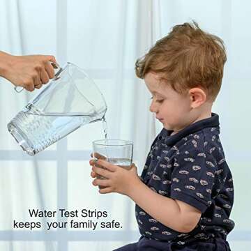 ON4HOME 16-in-1 Water Test Strips for Safe Drinking Water