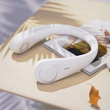 MITO Neck Fan Portable Rechargeable Cooling Design 3 Speeds