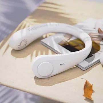 MITO Neck Fan Portable Rechargeable Cooling Design 3 Speeds