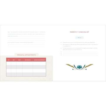 The First-Time Mom's Pregnancy Journal: Monthly Checklists, Activities, & Journal Prompts