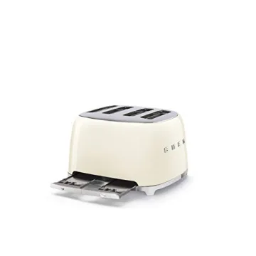 Smeg Retro 4 Slice Toaster with 6 Settings in Cream