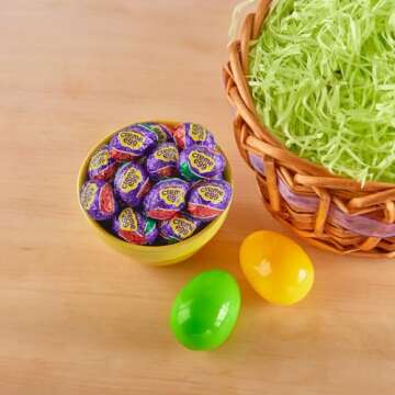 Cadbury Creme Eggs Chocolate Easter Candy - Individually Wrapped Milk Chocolate Eggs With Fondant Fi...