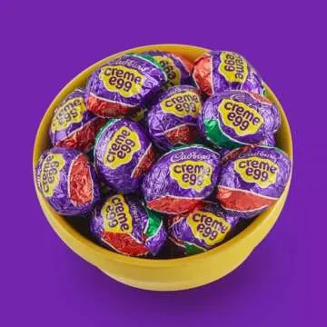 Cadbury Creme Eggs - Milk Chocolate Easter Treats - 4 Pack