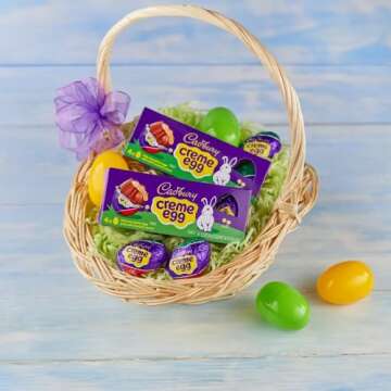 Cadbury Creme Eggs - Milk Chocolate Easter Treats - 4 Pack