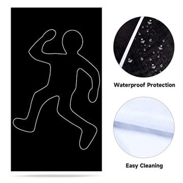 Keymall 15 Pcs Crime Scene Decoration Kit for Parties