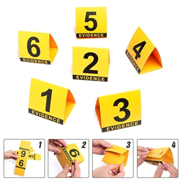 Keymall 15 Pcs Crime Scene Decoration Kit for Parties