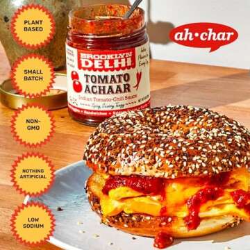 Brooklyn Delhi Tomato Achaar - Vegan Spicy Condiment