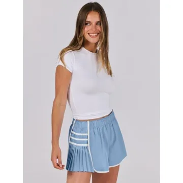 Caracilia Women Running Shorts - High Waisted Athletic Style