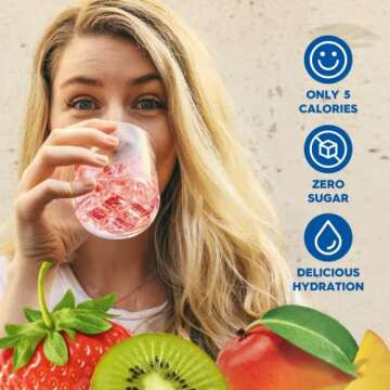 Juicy Mixes Snapple Powder Drink Mix Variety Pack - 30 Powder Sticks | Assorted Flavors, Zero Sugar | On-the-Go Hydration for Refreshing Beverages