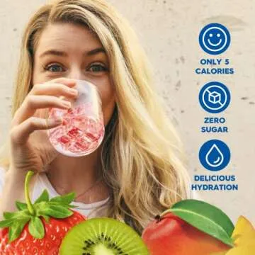 Juicy Mixes Snapple Powder Drink Mix Variety Pack - 30 Powder Sticks | Assorted Flavors, Zero Sugar | On-the-Go Hydration for Refreshing Beverages