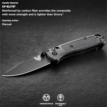 Benchmade Mini Bugout Knife - Lightweight EDC Essential
