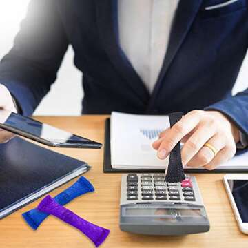 Dermasy Fidget Toys, Mesh Tube with Marble Fidget Toy for Children and Adults with ADHD ADD OCD Autism Focus Enhance