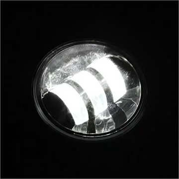 LED Fog Lights for Jeep & Dodge - 2pcs 4" 60W