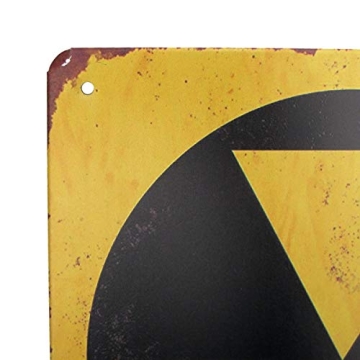 Retro Fallout Shelter Metal Sign Vintage Wall Art Decor
