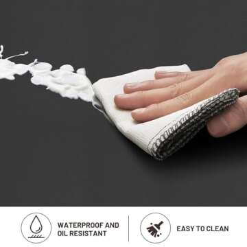 HappyTrends Anti-Fatigue Kitchen Mats for Comfort and Style