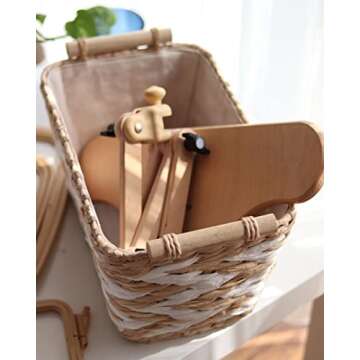 Nurge Adjustable Embroidery Seat Stand - Comfort & Style