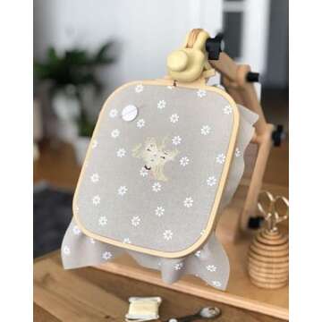 Nurge Adjustable Embroidery Seat Stand - Comfort & Style