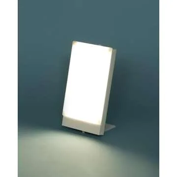 Northern Light Technology Travelite 10,000 Lux Bright Light Therapy Portable Light Box, Beige