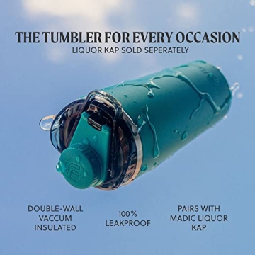 Flaskap Volst 22 oz Vacuum Insulated Tumbler Seafoam Green