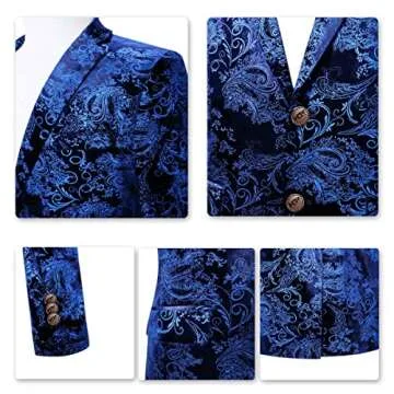 Stylish Cloudstyle Men's Floral Blazer for Every Occasion