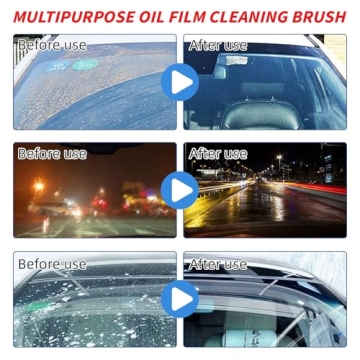 Oil Film Cleaning Brush Set for Windshield Cleaning