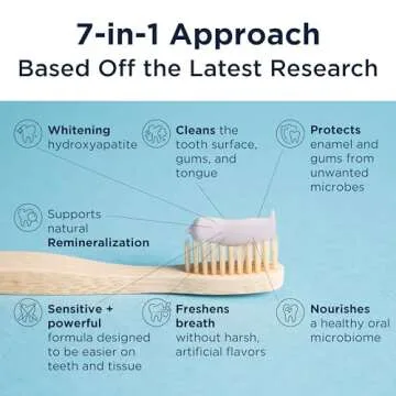 Designs for Health PerioBiotic Silver Hydroxyapatite Toothpaste - Fluoride Free Toothpaste with Oral Probiotics with Whitening Hydroxyapatite - Supports Gum Health & Remineralization (4oz Lemon)