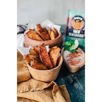 Siete Mild Taco Seasoning Mix | Gluten Free | Vegan | Paleo | Preservative Free | Whole 30 Approved (6 Packets) 42 Servings