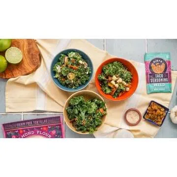 Siete Mild Taco Seasoning Mix | Gluten Free | Vegan | Paleo | Preservative Free | Whole 30 Approved (6 Packets) 42 Servings