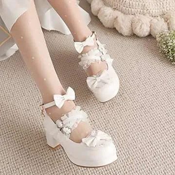 Chic LUXMAX Women Cute Lolita Shoes for Every Occasion