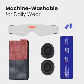 Manta Sleep Mask for Total Light Blocking and Comfort