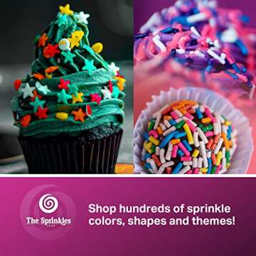 Tiny Red Heart Edible Sprinkles for Valentine's Day