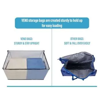 VENO Heavy Duty Moving Bags for Storage & College