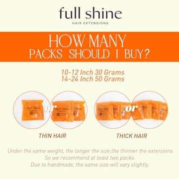 Full Shine Tape in Hair Extensions 20 Inch Human Hair